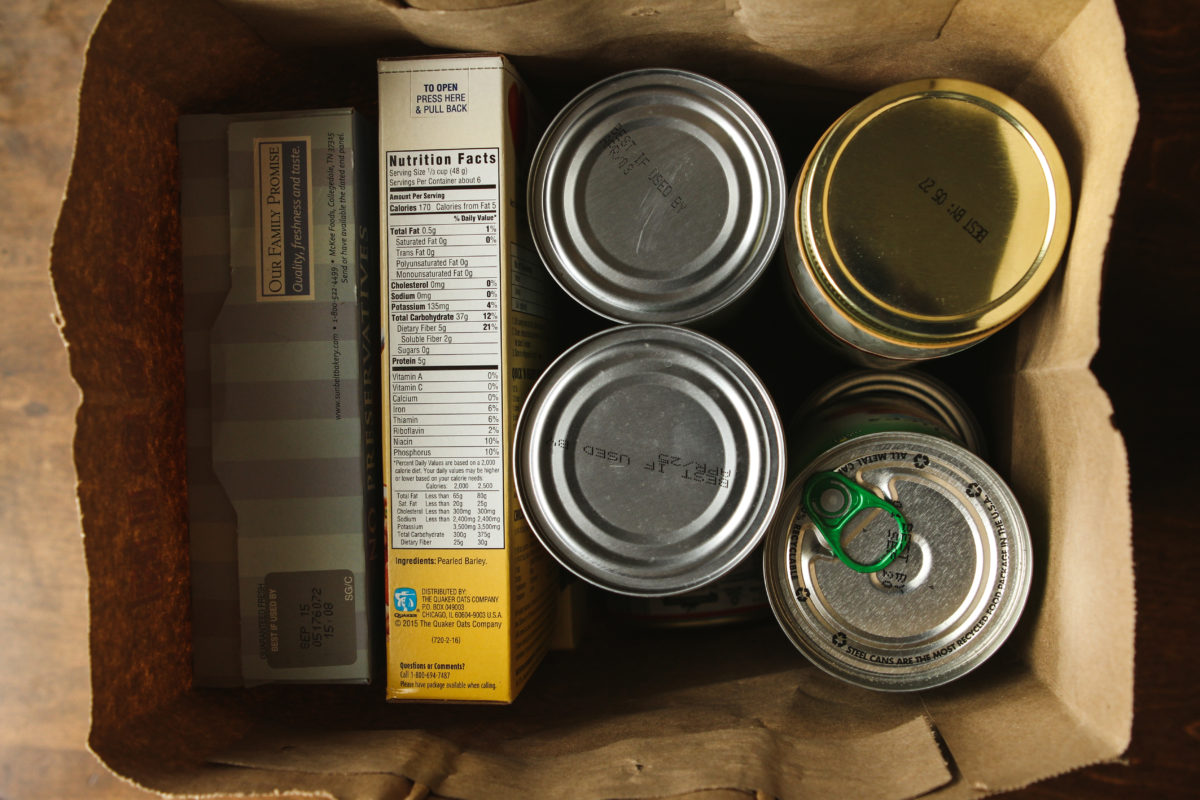 FOOD CANNING HUNGER GIVE